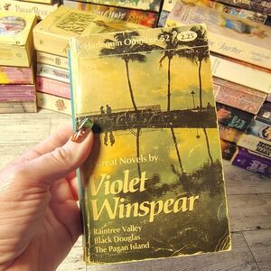 Violet Winspear Harlequin Omnibus 52 3 Novels Raintree Valley Pagan Romance FAIR